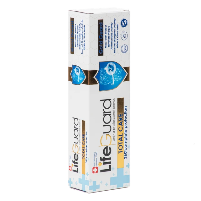 خمیر دندان توتال (Gold Guard) برند لایف گارد با حجم 120 گرم - Image 5